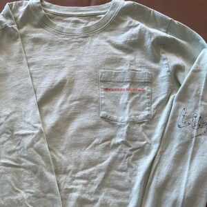 Men's Chrome Hearts Long Sleeve T Shirt, Matty Boy “Lust” graphics, Light Green